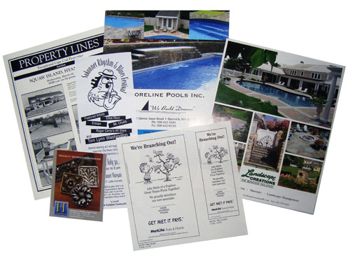 photo of various ads