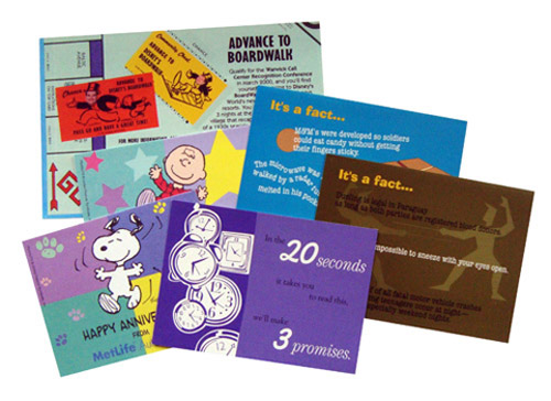 photo of various direct mail pieces