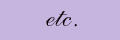etc